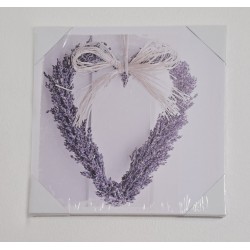 OBRAZ LEVANDULOVÉ SRDCE