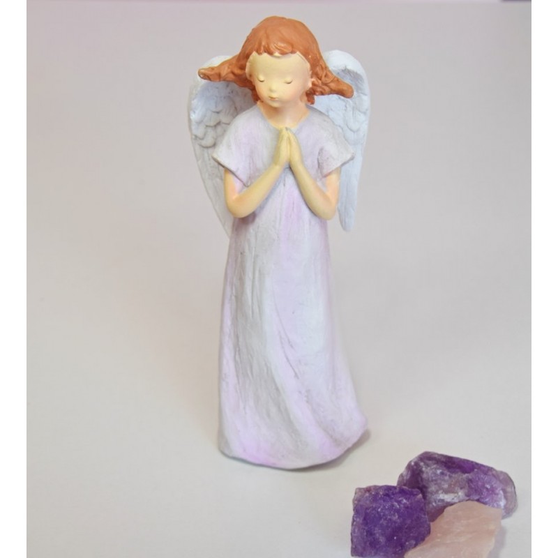 RŮŽOVÁ ANDĚLKA MODLÍCÍ SE