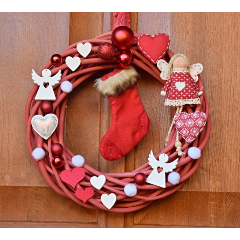 ADVENTNÍ VĚNEC S ANDĚLKOU