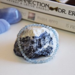 NÁRAMEK FAZETOVANÝ AKVAMARÍN