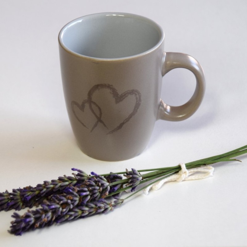 HRNÍČEK DOUBLE LOVE ŠEDÝ