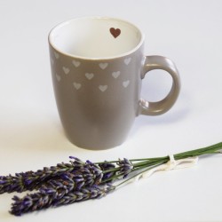 HRNÍČEK LOVE ME ŠEDÝ