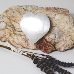 Selenit srdce velké