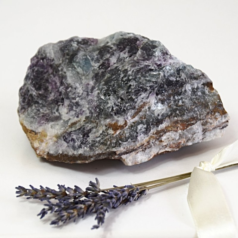 Fluorit duhový AA surový