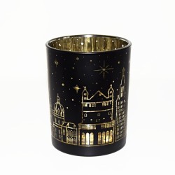 SVÍCEN ČERNÝ SE ZLATÝM...