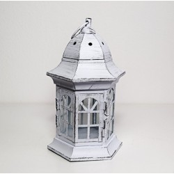 LUCERNA KOVOVÁ BÍLÁ