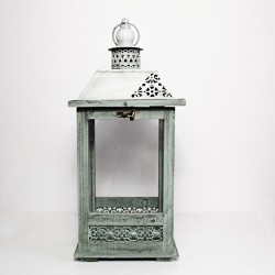 DŘEVĚNÁ LUCERNA ZELENÁ