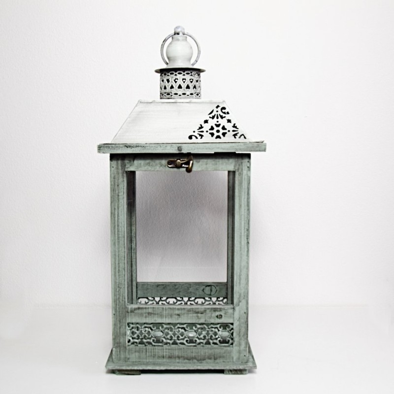 DŘEVĚNÁ LUCERNA ZELENÁ