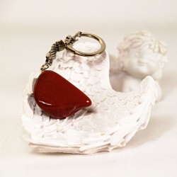 KLÍČENKA JASPIS ČERVENÝ