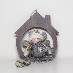 ANDÍLEK V DOMKU K ZAVĚŠENÍ