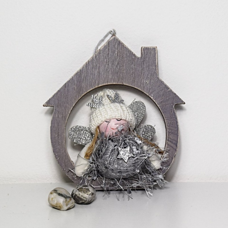 ANDÍLEK V DOMKU K ZAVĚŠENÍ