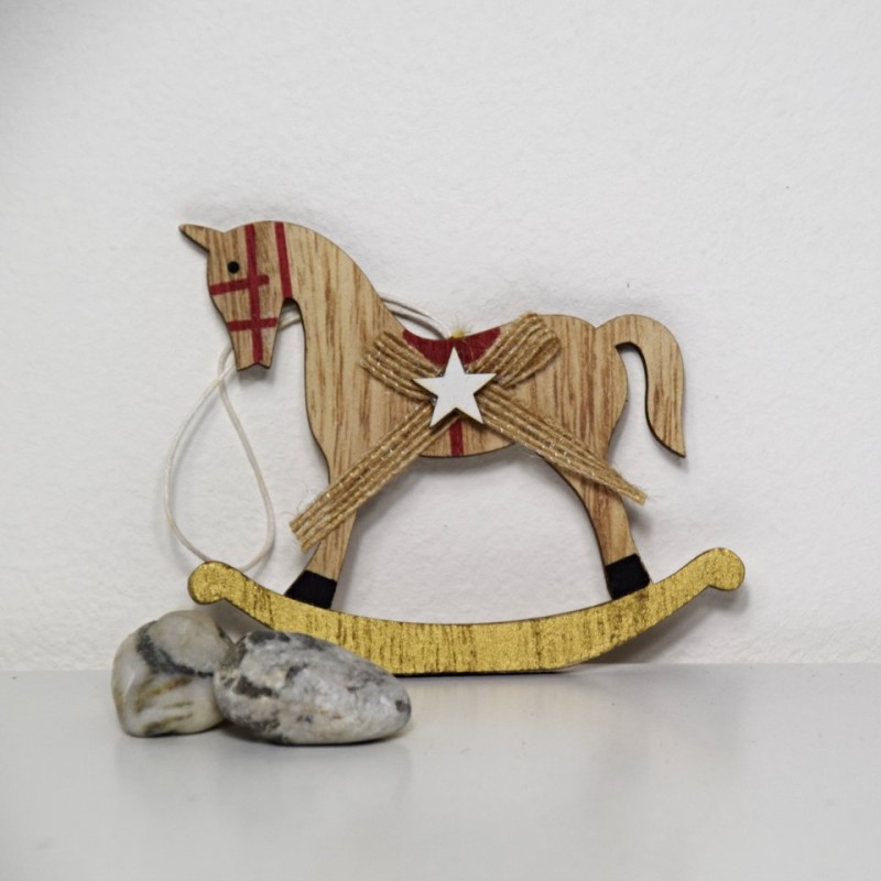 KONÍK HNĚDÝ K ZAVĚŠENÍ