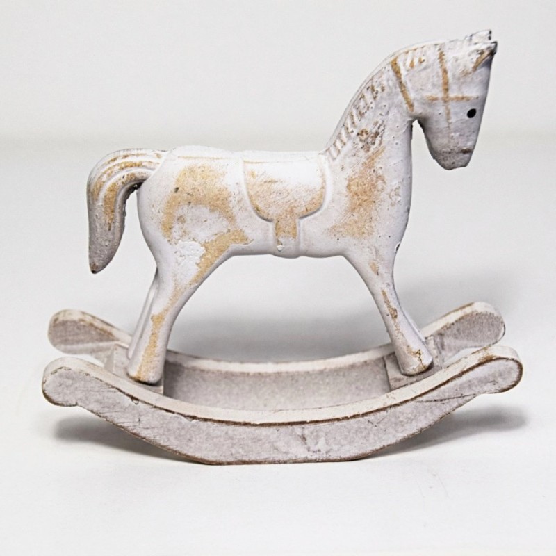 HOUPACÍ KONÍK BÍLÝ