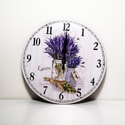 DŘEVĚNÉ ZÁSTĚNNÉ HODINY S...