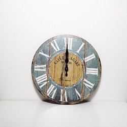 DŘEVĚNÉ ZÁSTĚNNÉ HODINY -...