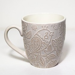 KERAMICKÝ HRNÍČEK S PTÁČKY