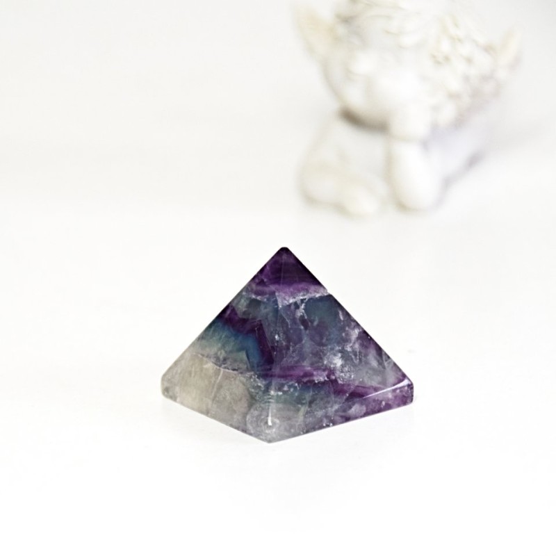 Pyramida fluorit duhový