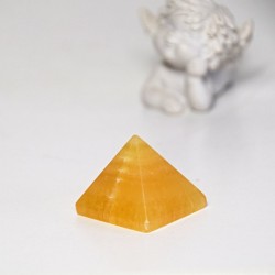 PYRAMIDA KALCIT ORANŽOVÝ