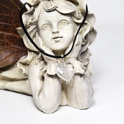 PŘÍVĚSEK  KŘIŠŤÁL SRDCE