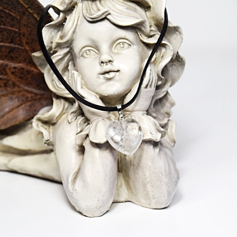 PŘÍVĚSEK  KŘIŠŤÁL SRDCE