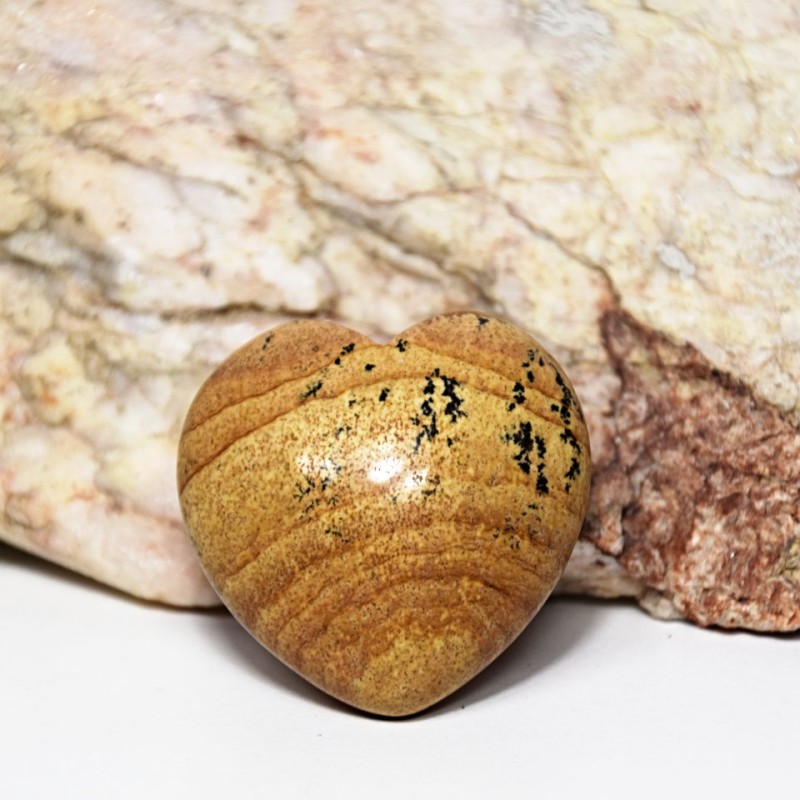 JASPIS OBRÁZKOVÝ SRDCE