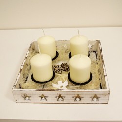 Adventní svícen na 4 svíčky...