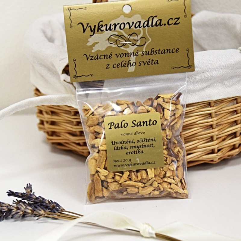 Palo Santo vykuřovaní dřevem