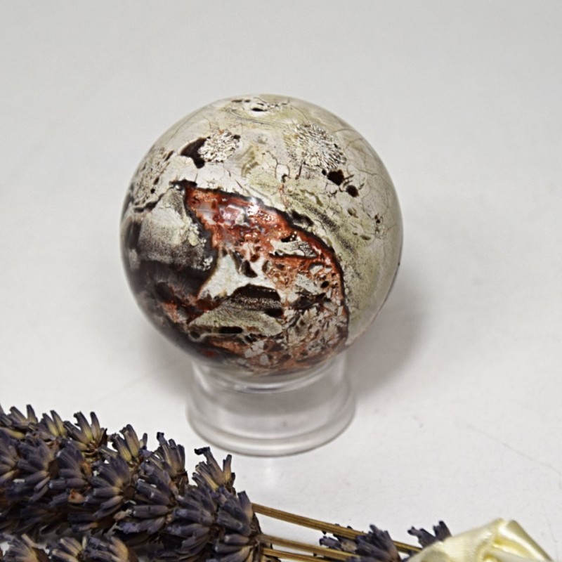 Jaspis brekcie koule 0,17 kg