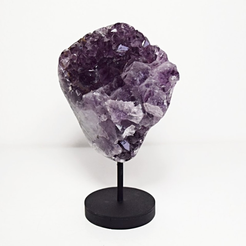 Ametystová drůza na kovovém podstavci 1,8 kg