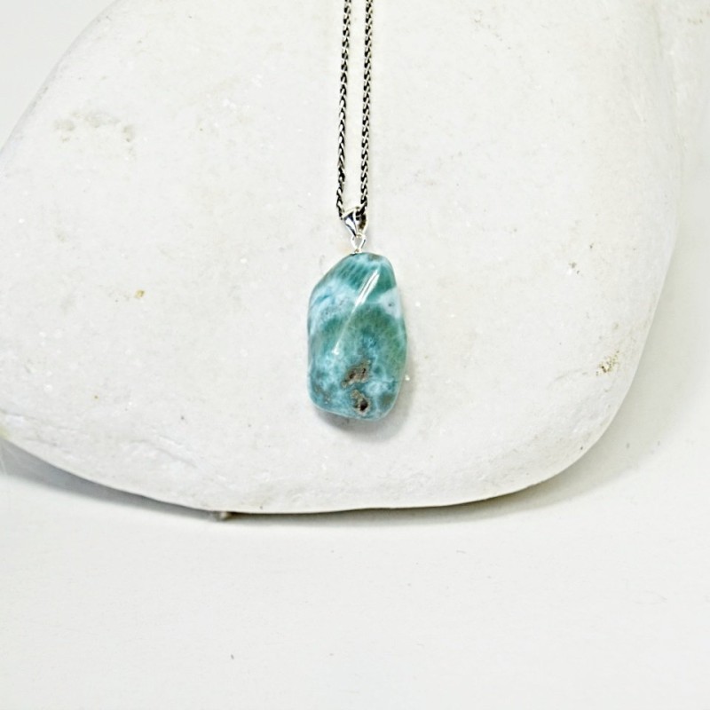 Přívěsek Larimar stříbro 925