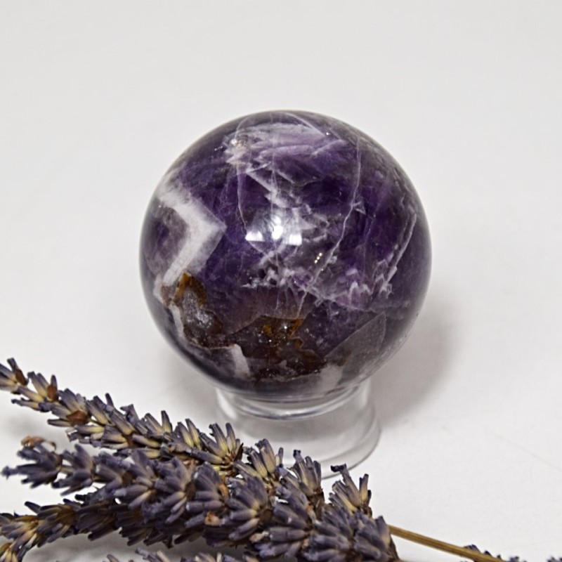 Ametyst chevron koule 0,2 kg