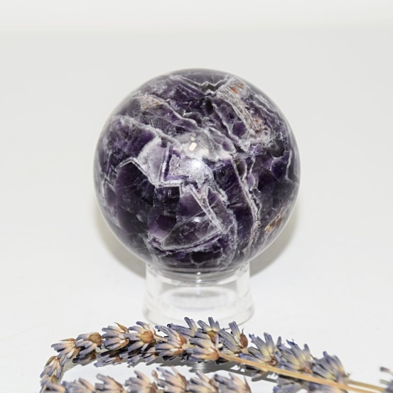 Ametyst chevron koule 0,25 kg