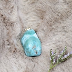 Přívěsek Larimar stříbro 925