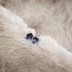 Náušnice yolith stříbro 925